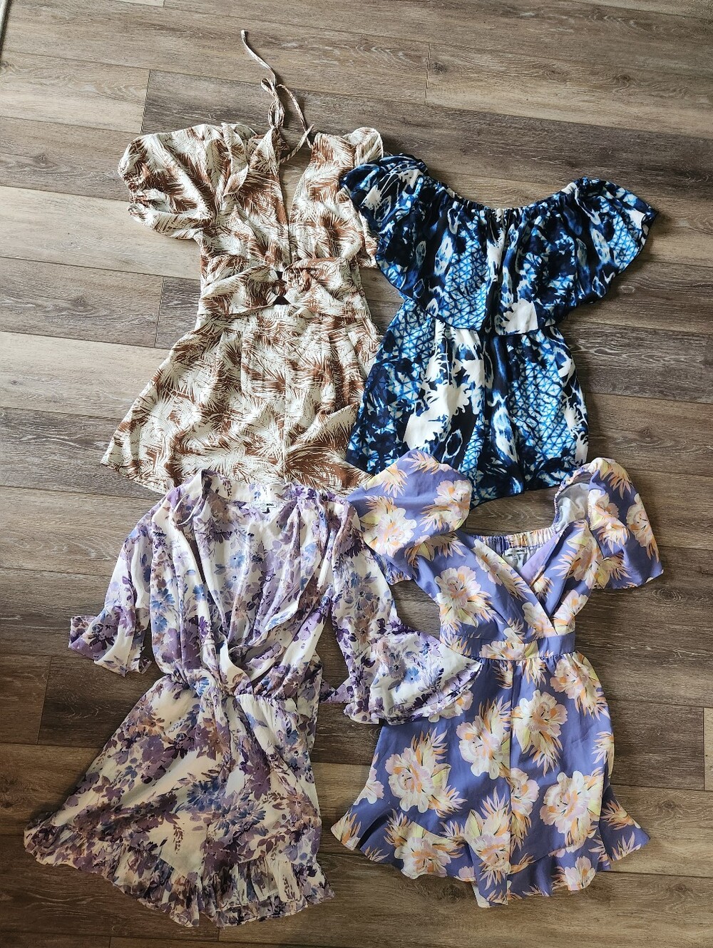 Fashion Nova Romper Lot Of 4